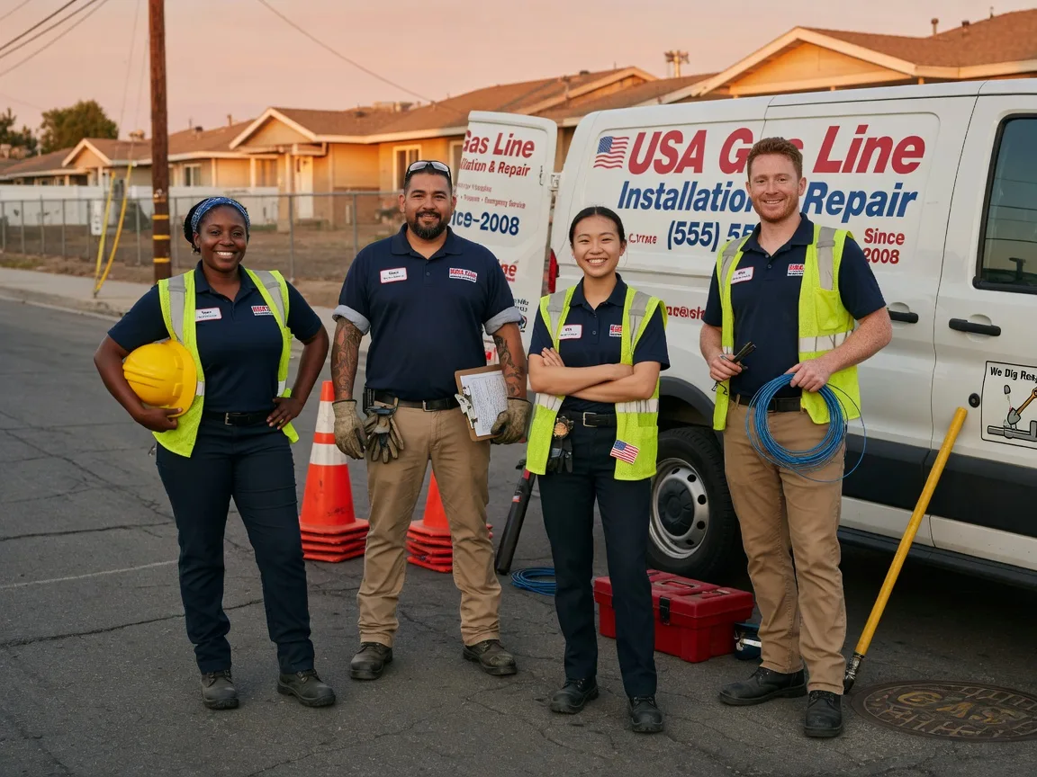 Gas Line Installation company in Elysian Fields, TX